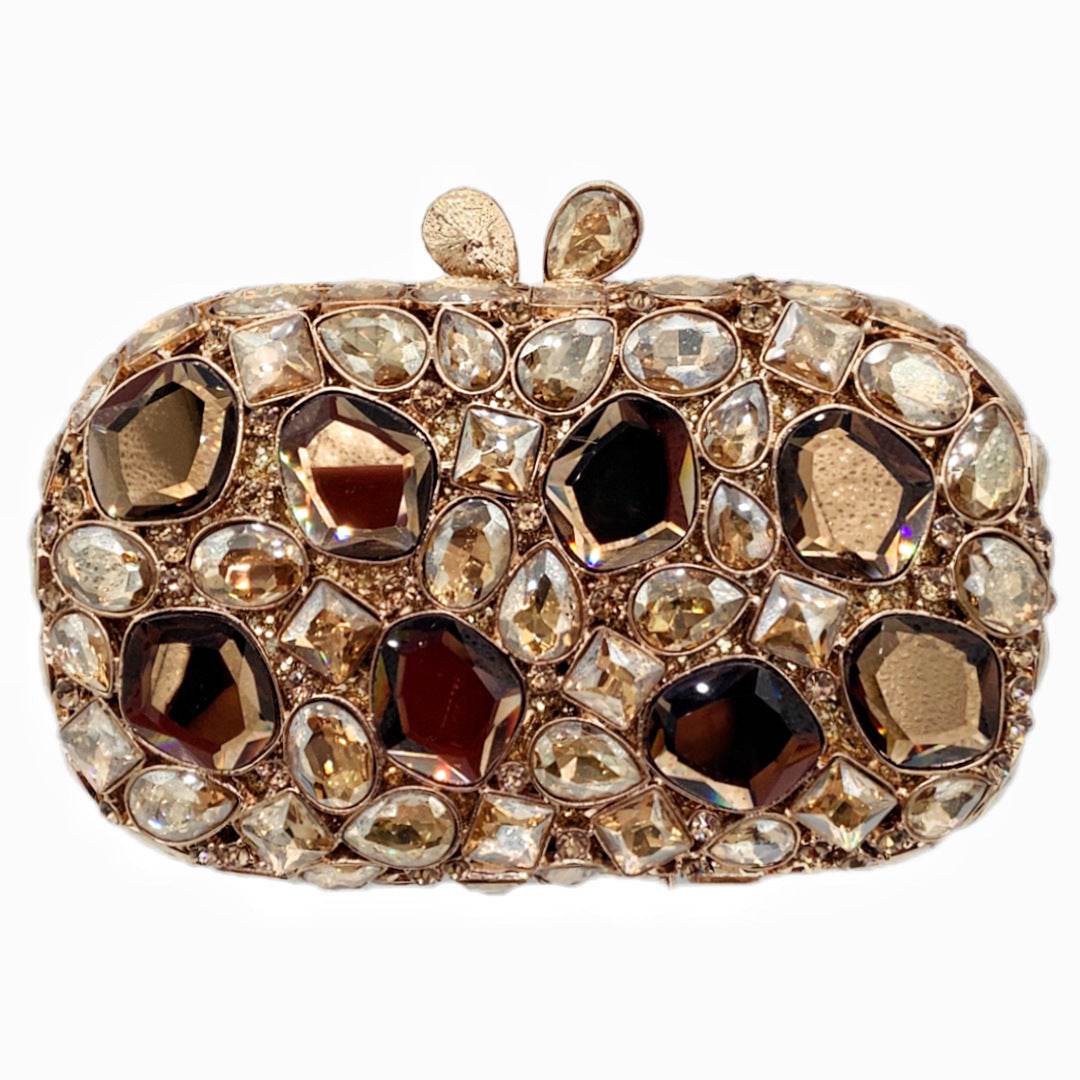 Elegant Hand-held Diamond Evening Bag - Custom Colors & Stylish Design - Buy Center
