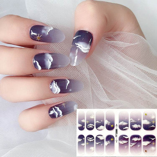 Amazon Fashion 3D Embossed Nail Stickers - Elegant Crystal Design 2025 - Buy Center