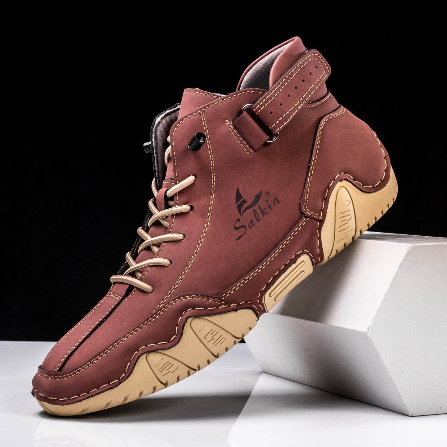 Octopus Men's High-Top Martin Ankle Boots - Stylish & Comfortable Casual Shoes - Buy Center