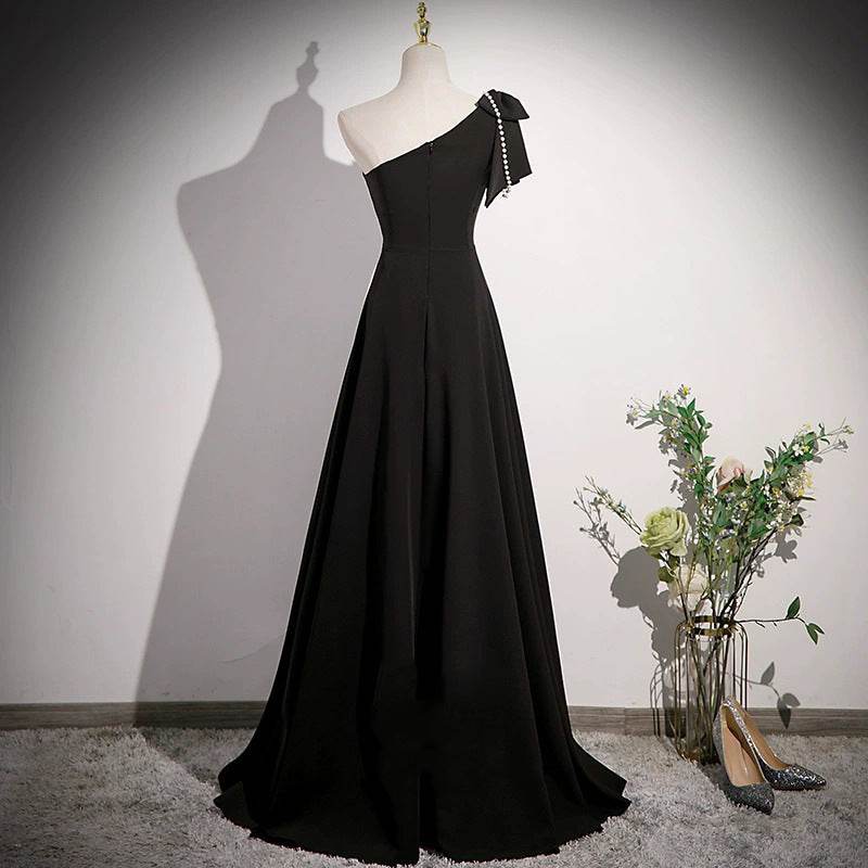 Buycenter Black Sleeveless Evening Dress - Elegant Long Skirt for Parties - Buy Center