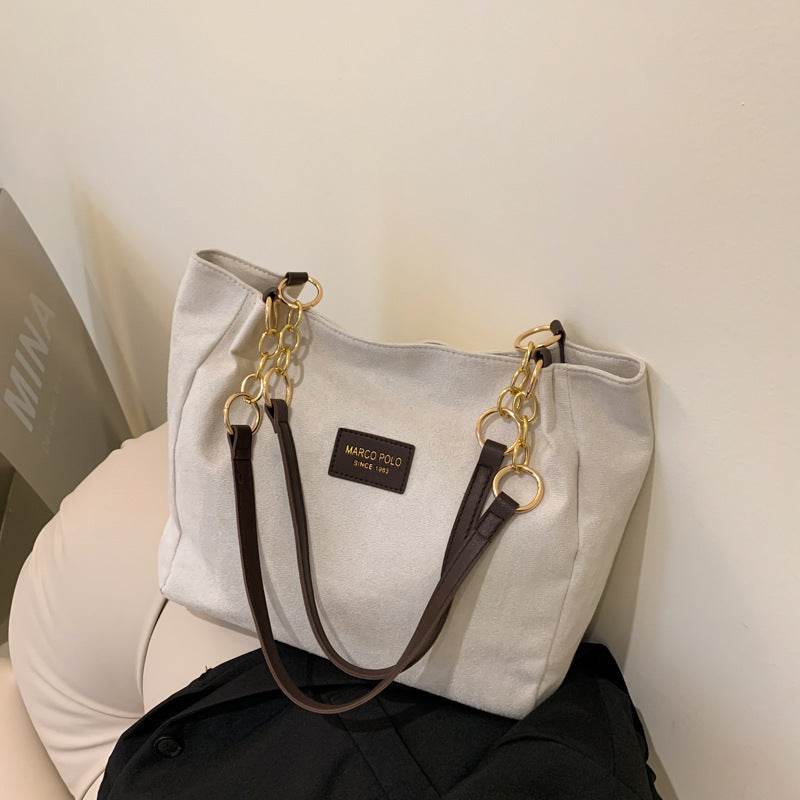 Buycenter Women's Retro Shoulder Bag - Commuter Style, Soft PU Material - Buy Center