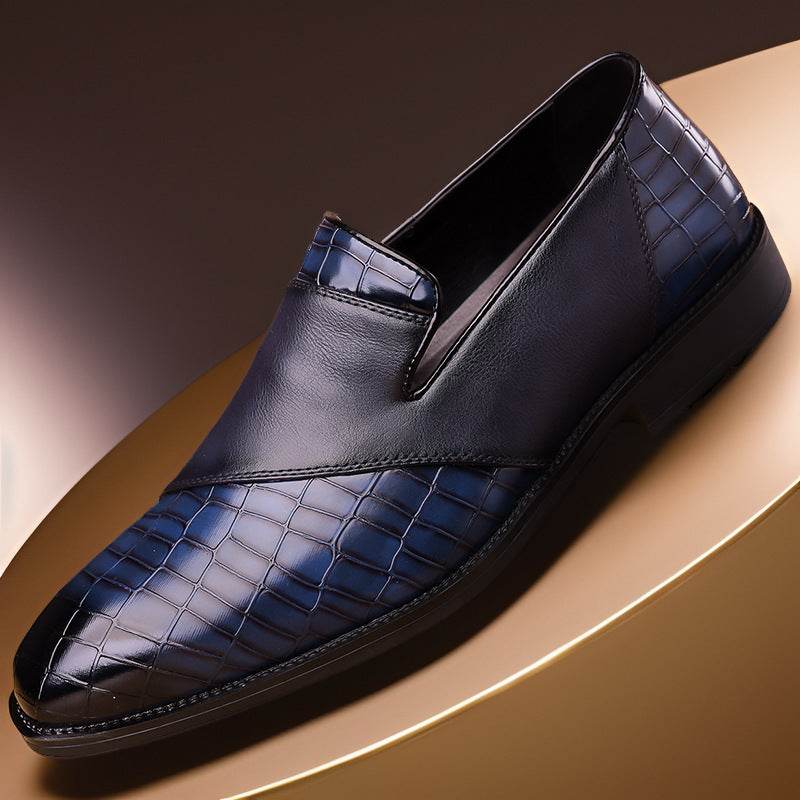 Plus Size Men's Business Dress Leather Shoes - Stylish & Breathable Comfort - Buy Center