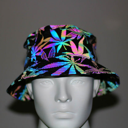 Buycenter Colorful Reflective Bucket Hat - Sunshade for Summer Style - Buy Center