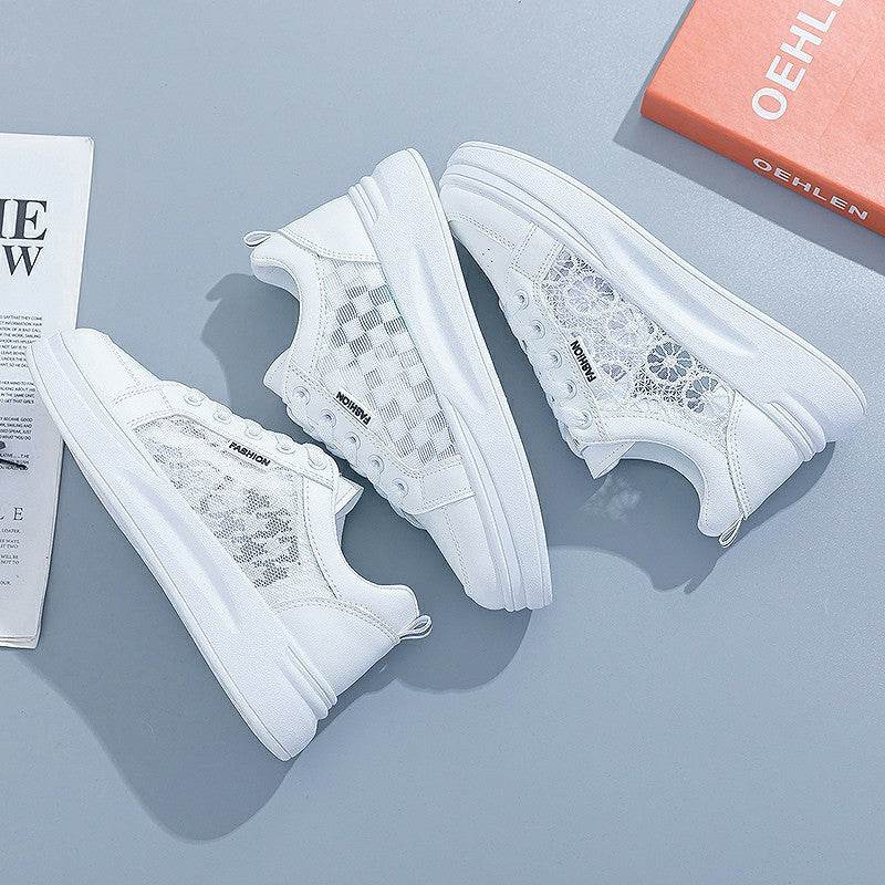 Buycenter Women's Breathable Casual Platform Flats - Spring & Summer - Buy Center