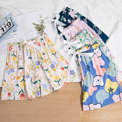 Casual Women's Cotton Silk Pajama Shorts - Lightweight and Breathable Summer Style - Buy Center