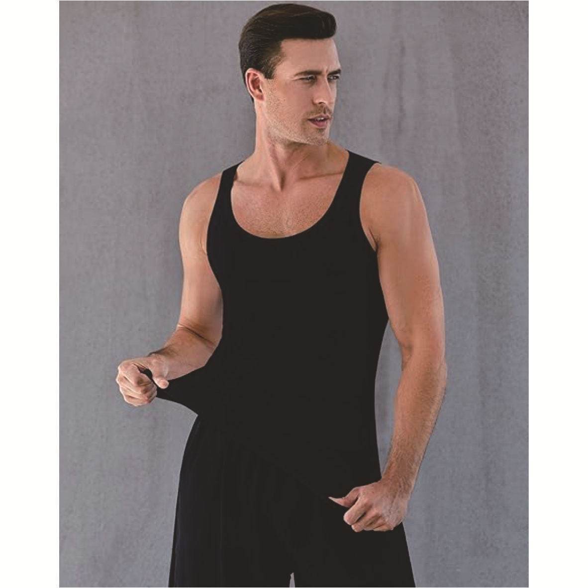 Men's Body Shape Vest - Adjustable Waist Support & Shaping Functionality - Buy Center