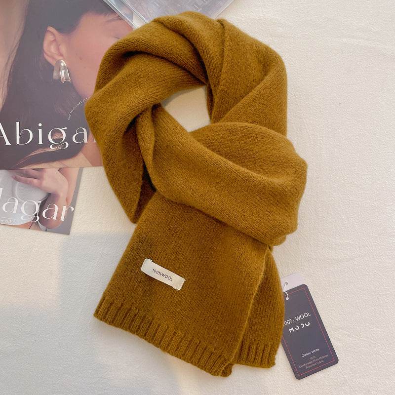 Women's Pure Wool Scarf - Cozy Wraps in Stylish Tie-Dye Colors - Buy Center