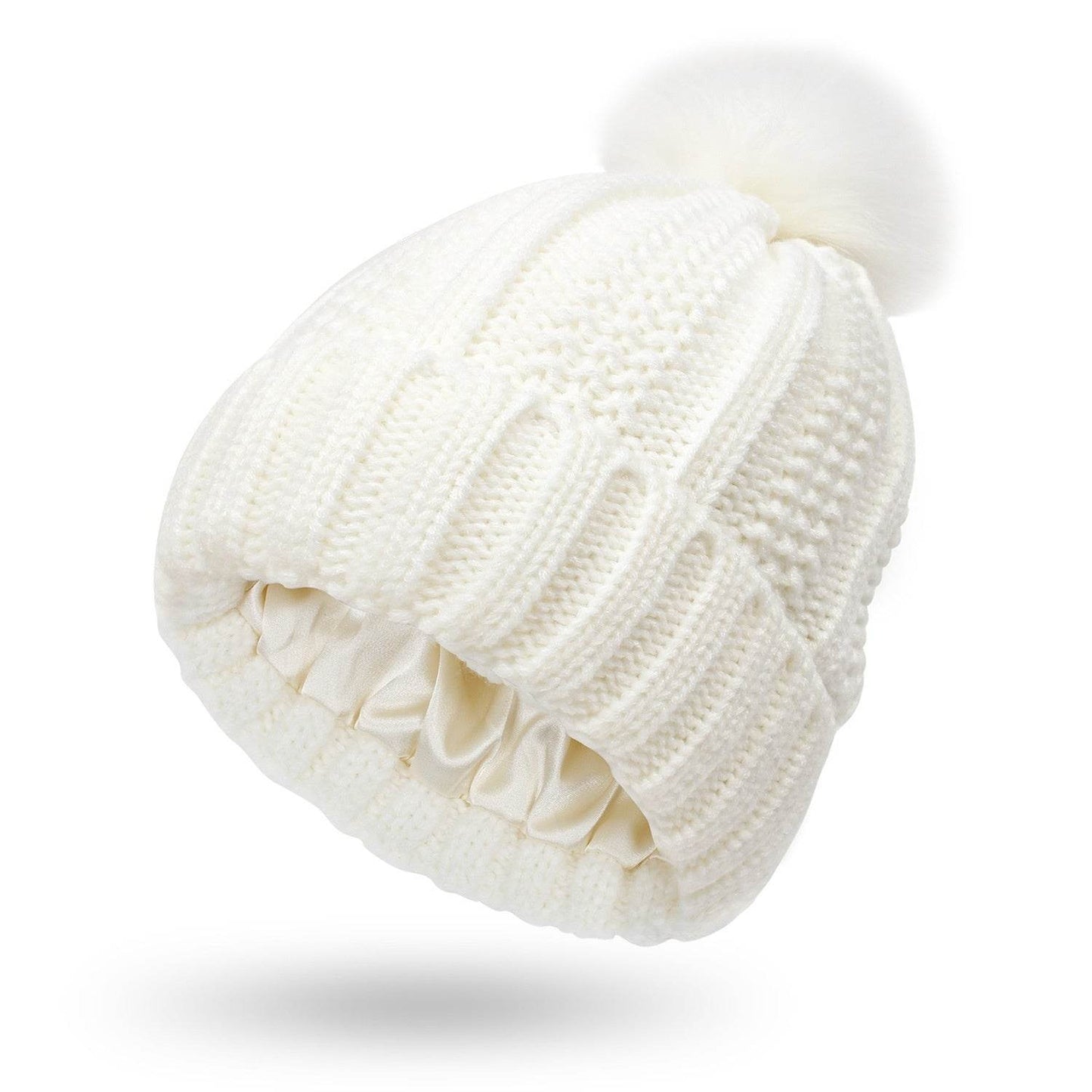 Stylish Woolen Cap - Trendy Knit Stretch Hat for Women, Warm & Windproof - Buy Center