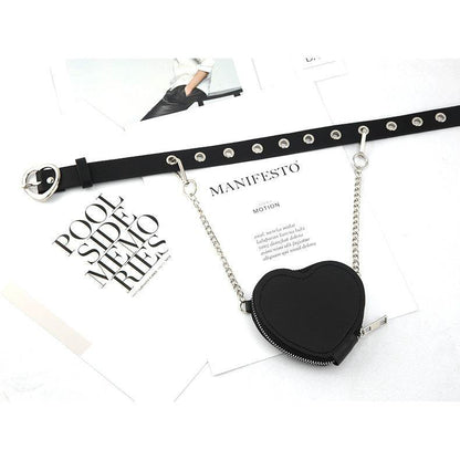 Mini Love Heart Belt Bag - Stylish Waist Accessory for Women 2025 - Buy Center