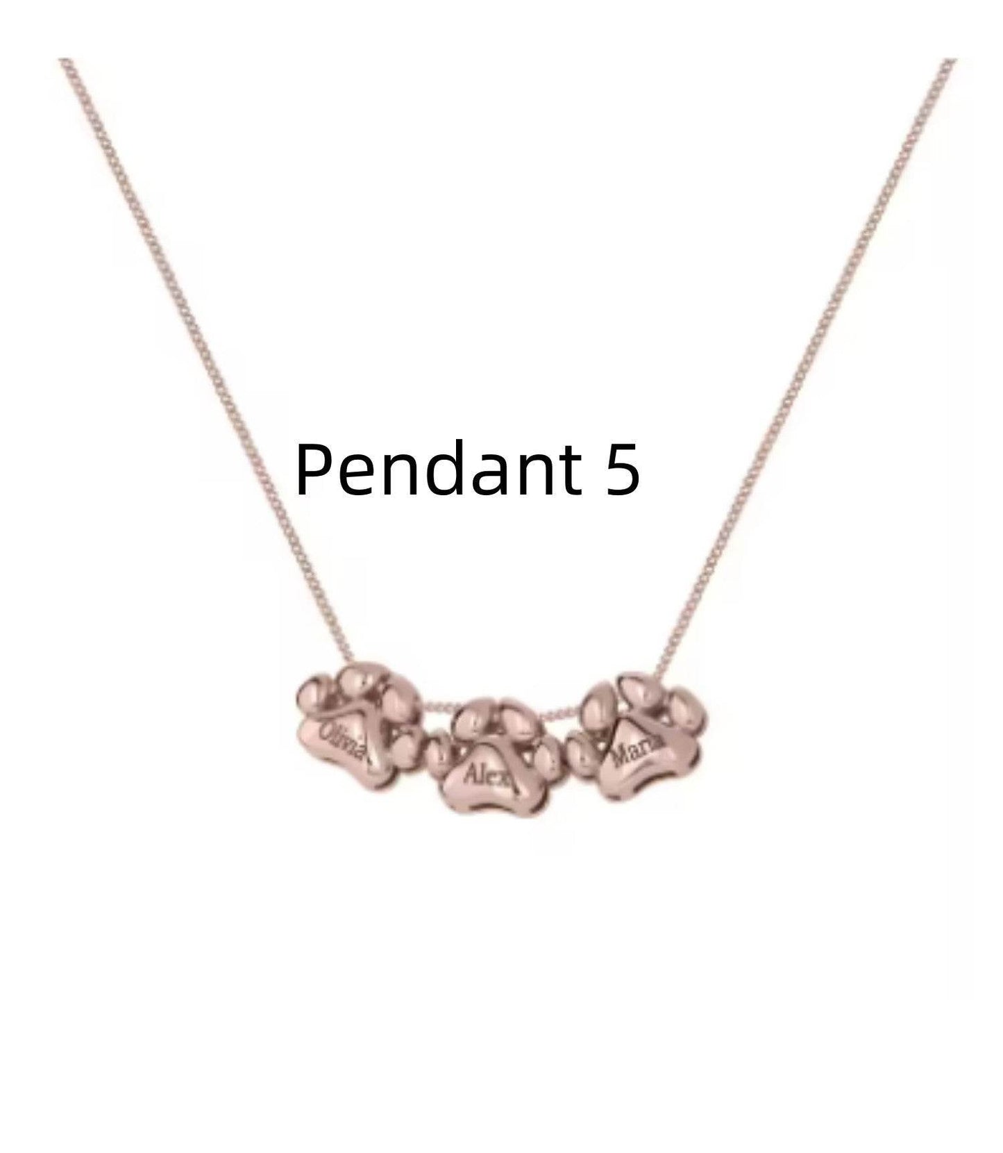 Personalized Luxury Hollowed Out Claw Necklace - Stainless Steel Pendant - Buy Center