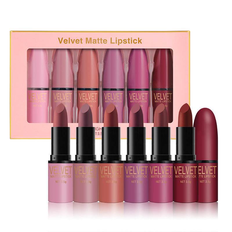 Bullet Matte Lipstick Set - Waterproof, Long-Lasting Shades for Any Occasion - Buy Center