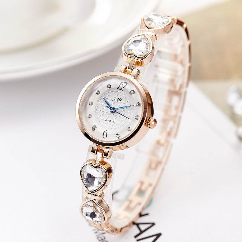 Buycenter Rhinestone Fashion Watch - Quartz Steel Belt for Women - Buy Center