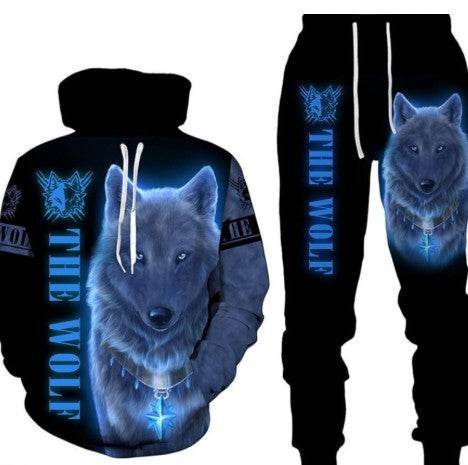 Fashion 3D Printing Sweatshirt & Sweatpants Set - Premium Stylish Summer Wear - Buy Center