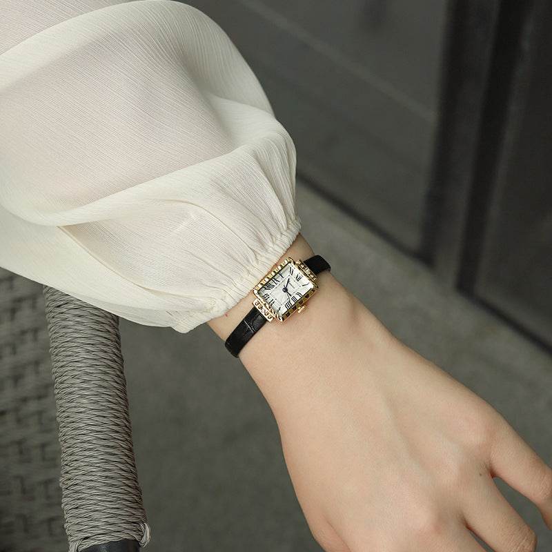 Long Block Antique Pocket Watch for Women - 30m Waterproof & Stylish - Buy Center