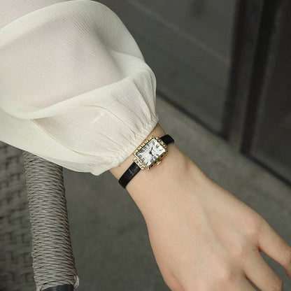 Long Block Antique Pocket Watch for Women - 30m Waterproof & Stylish - Buy Center