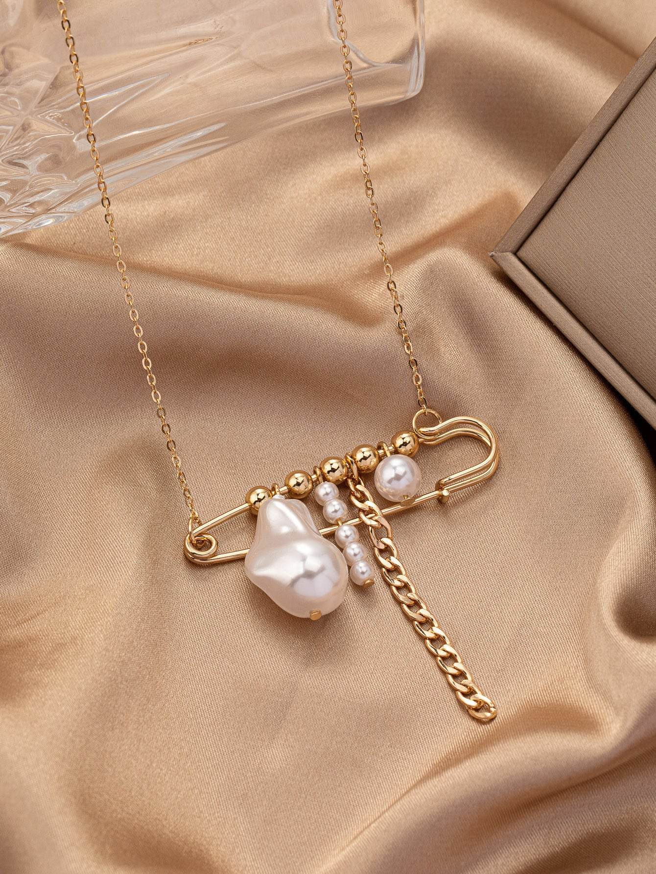 Elegant Mix and Match Baroque Pearl Tassel Necklace - Stylish Accessory 2025 - Buy Center