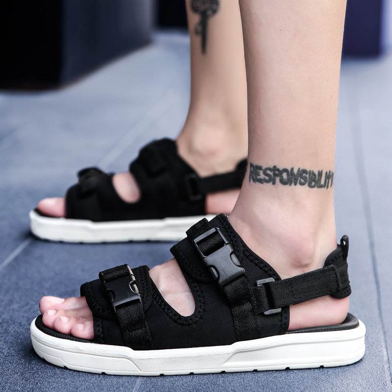 Stylish Two-Wear Men's Casual Slippers - Soft Bottom & Breathable Design - Buy Center