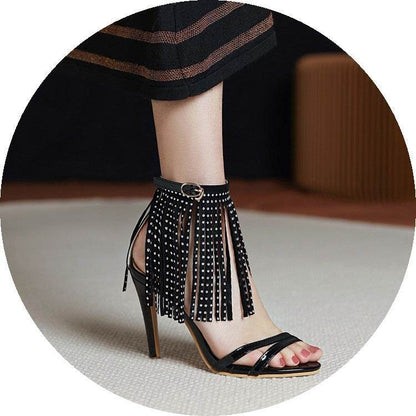 SU High Heels Sandals for Women - Elegant Round Toe in Classic Colors - Buy Center