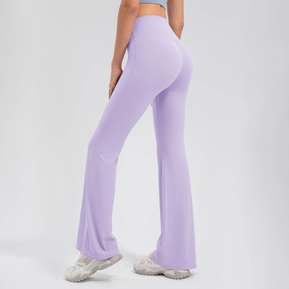 Buycenter High Waisted Hip Lifting Yoga Pants - Flared, Breathable Fit - Buy Center