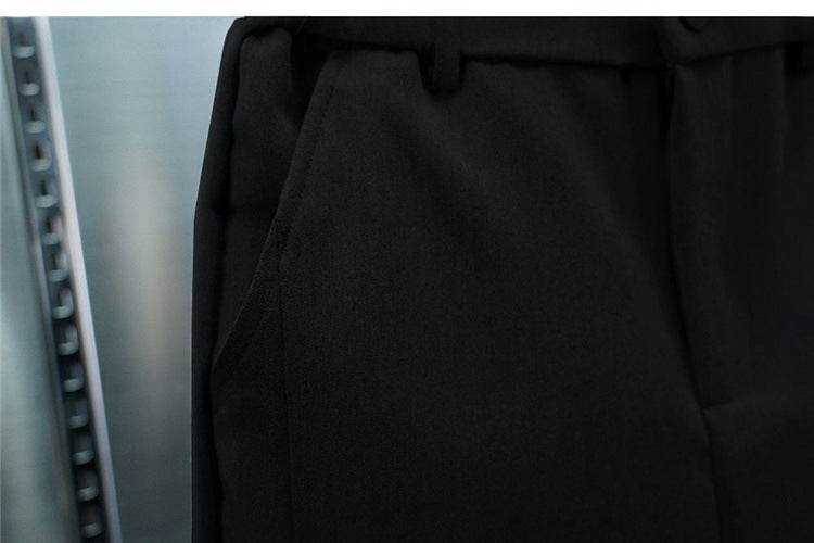 Casual Cropped Harem Pants for Teens - Trendy Loose Tapered Style - Buy Center