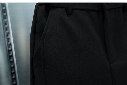 Casual Cropped Harem Pants for Teens - Trendy Loose Tapered Style - Buy Center