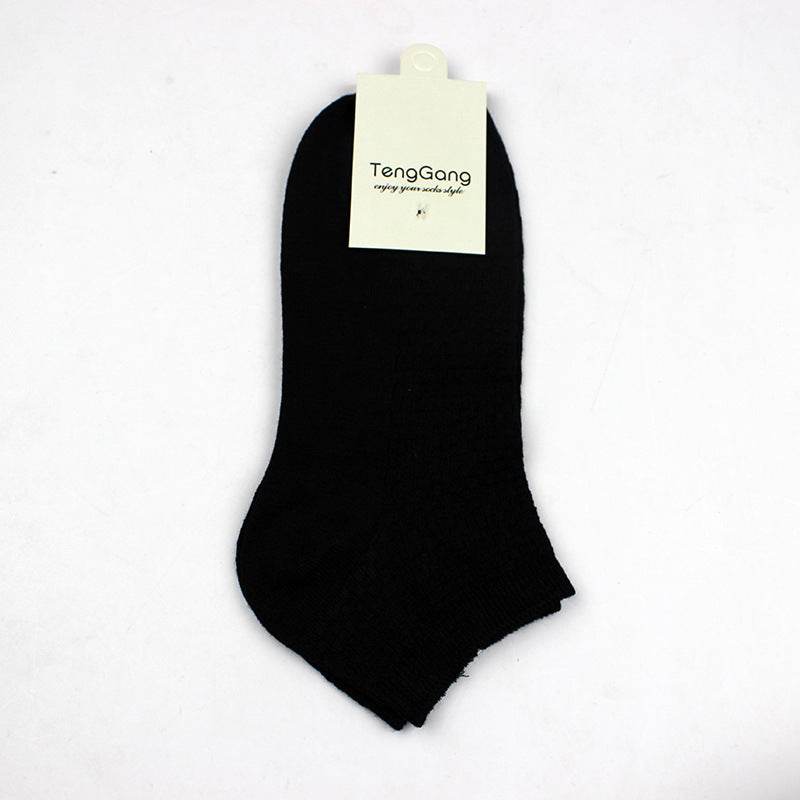 Casual Men's Bamboo Fiber Low Cut Socks - Eco-Friendly Comfort for All Seasons - Buy Center