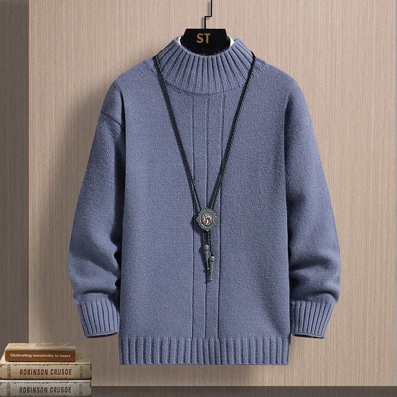 Buycenter Autumn Long Sleeve Pullover - Trendy Men's Sweater in Multiple Colors - Buy Center