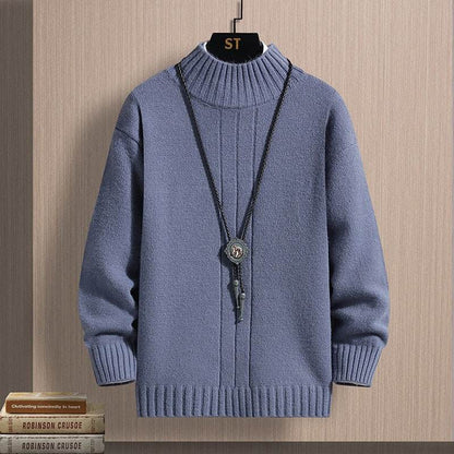Buycenter Autumn Long Sleeve Pullover - Trendy Men's Sweater in Multiple Colors - Buy Center