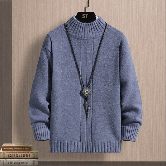 Buycenter Autumn Long Sleeve Pullover - Trendy Men's Sweater in Multiple Colors - Buy Center