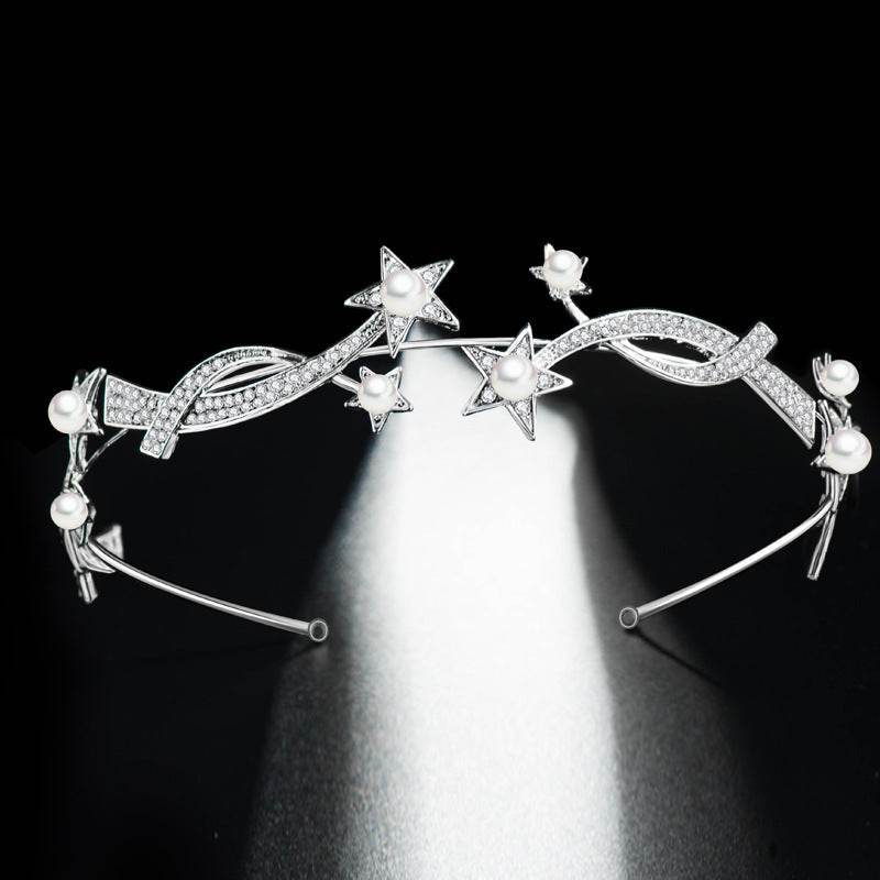 Elegant Princess XINGX Bridal Crown Headband - Wedding Hair Jewelry - Buy Center