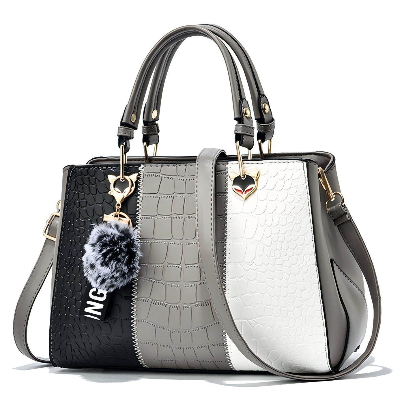 Buycenter Wave Women Handbags - Elegant Tote with Large Capacity and Pockets - Buy Center