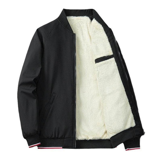 Buycenter Men's Casual Business Baseball Uniform - Trendy One-Piece Trench Coat - Buy Center