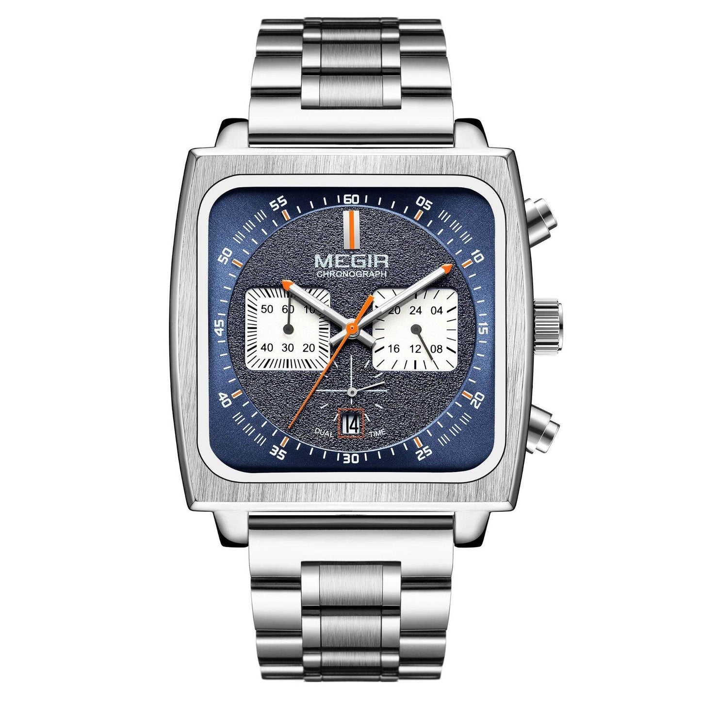 Buycenter Men's Waterproof Luminous Calendar Square Watch - Stylish & Functional - Buy Center