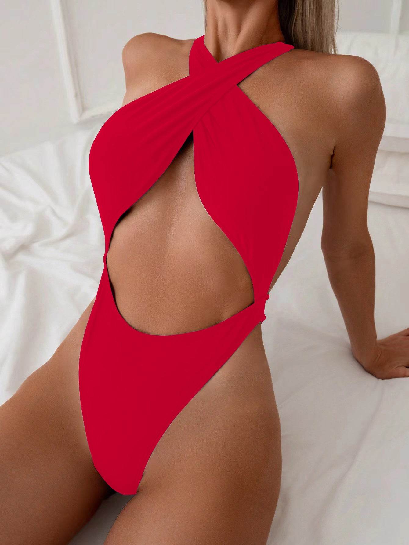Hot Girl One-Piece Bikini - Sexy Swimsuit for Women in Stylish Colors - Buy Center