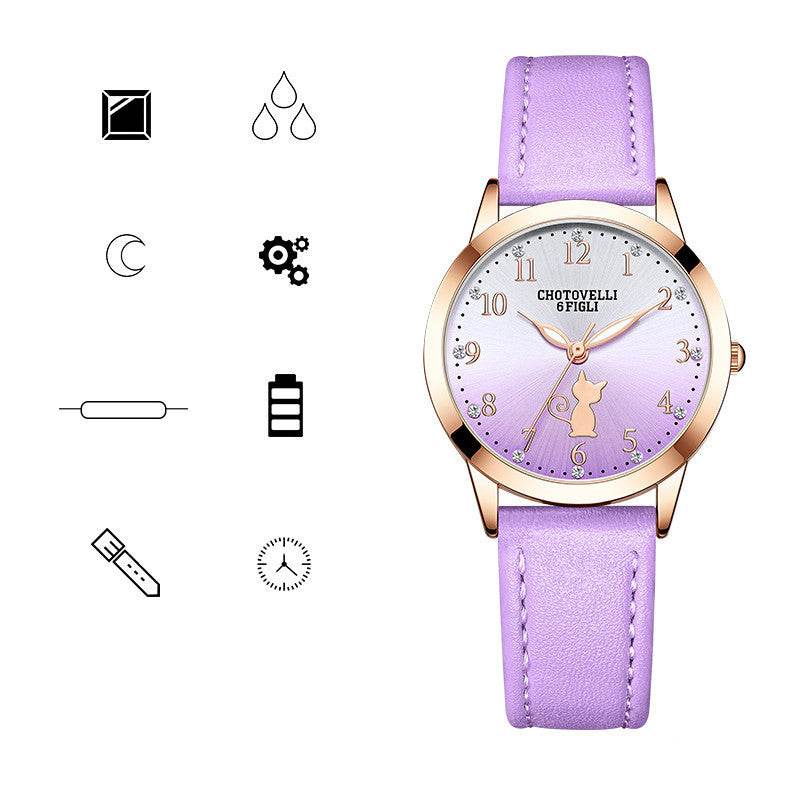 Cute Cartoon High School Student Watch - Trendy Style for Boys & Girls - Buy Center