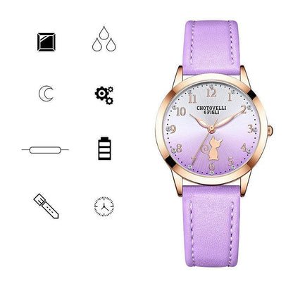 Cute Cartoon High School Student Watch - Trendy Style for Boys & Girls - Buy Center