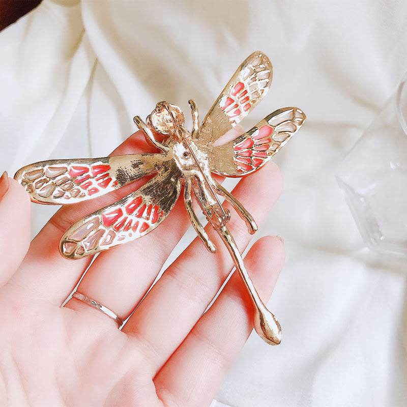 New Fashion Women's Insect Brooch - Bold 9cm Alloy Design & Colors - Buy Center