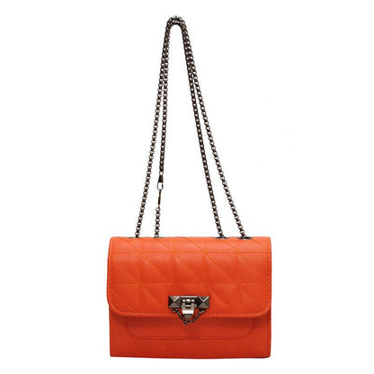 Fashion Messenger Bag for Women - Trendy Chain Lock Shoulder Bag 2025 - Buy Center