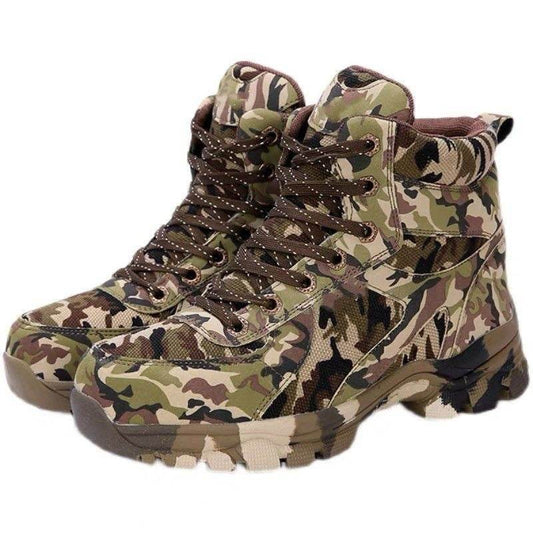 Men's Cowhide Thick Snow Boots - Warmth Retention & Stylish Design - Buy Center