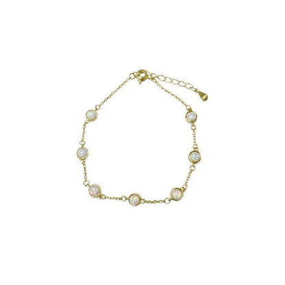 925 Sterling Silver Plated Bracelet for Girls - Elegant Wedding Jewelry - Buy Center