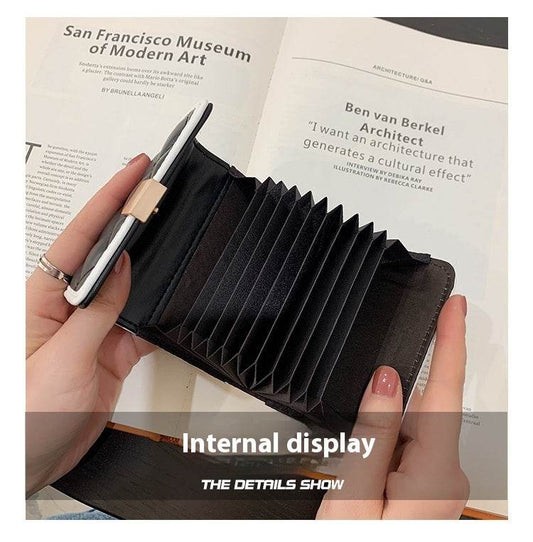 Trendy PU Leather Coin Purse - Stylish Short Wallet for Women 2025 - Buy Center