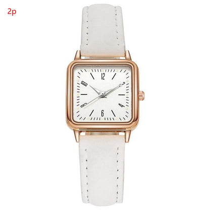 Women's Luminous Small Square Quartz Watch - Stylish Everyday Accessory - Buy Center