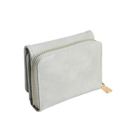 Women's Frosted Wallet - Stylish PU Leather Accessory for Urban Chic - Buy Center