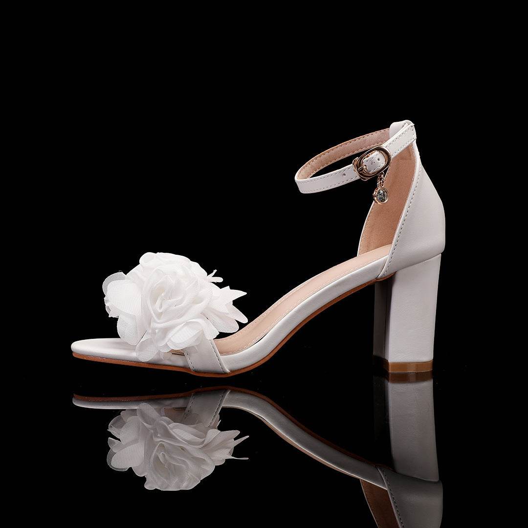 Women's Plus Size Chunky Heel Sandals - Stylish & Comfortable for All-Day Wear - Buy Center