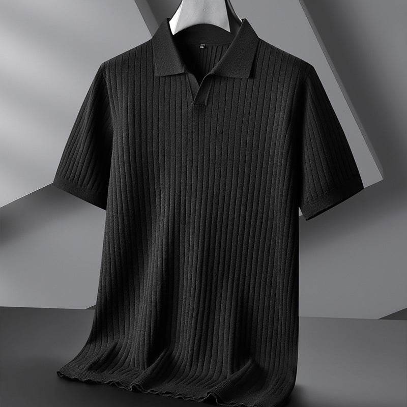 Buycenter Men's Plus Size Casual Lapel Short Sleeve Shirt - Spring Fashion - Buy Center