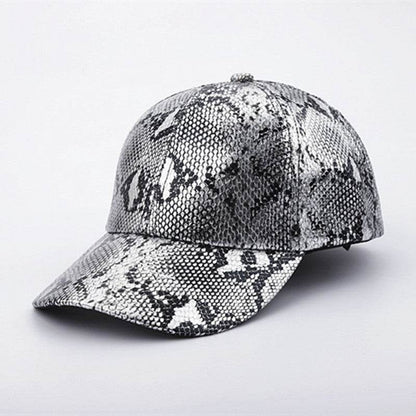 Buycenter Snake Print Baseball Hat - Stylish Unisex Cap for All Seasons - Buy Center