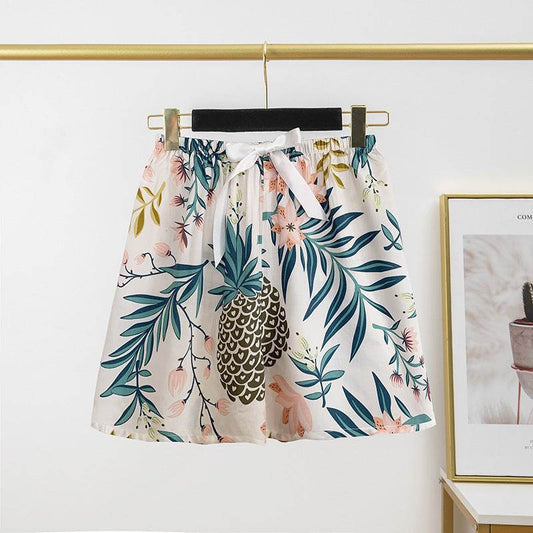 Casual Women's Cotton Silk Pajama Shorts - Lightweight and Breathable Summer Style - Buy Center