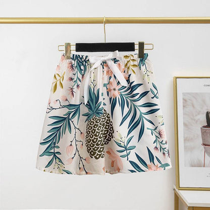 Casual Women's Cotton Silk Pajama Shorts - Lightweight and Breathable Summer Style - Buy Center