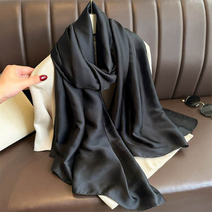 Pure Color Long Scarves - Women's Spring Autumn All-Match Accessory - Buy Center