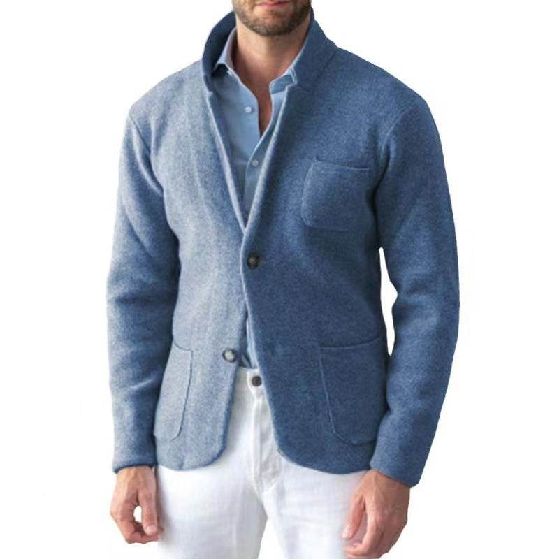 Buycenter Slim Stand Collar Jacket - Cotton Blend, Stylish & Comfortable - Buy Center